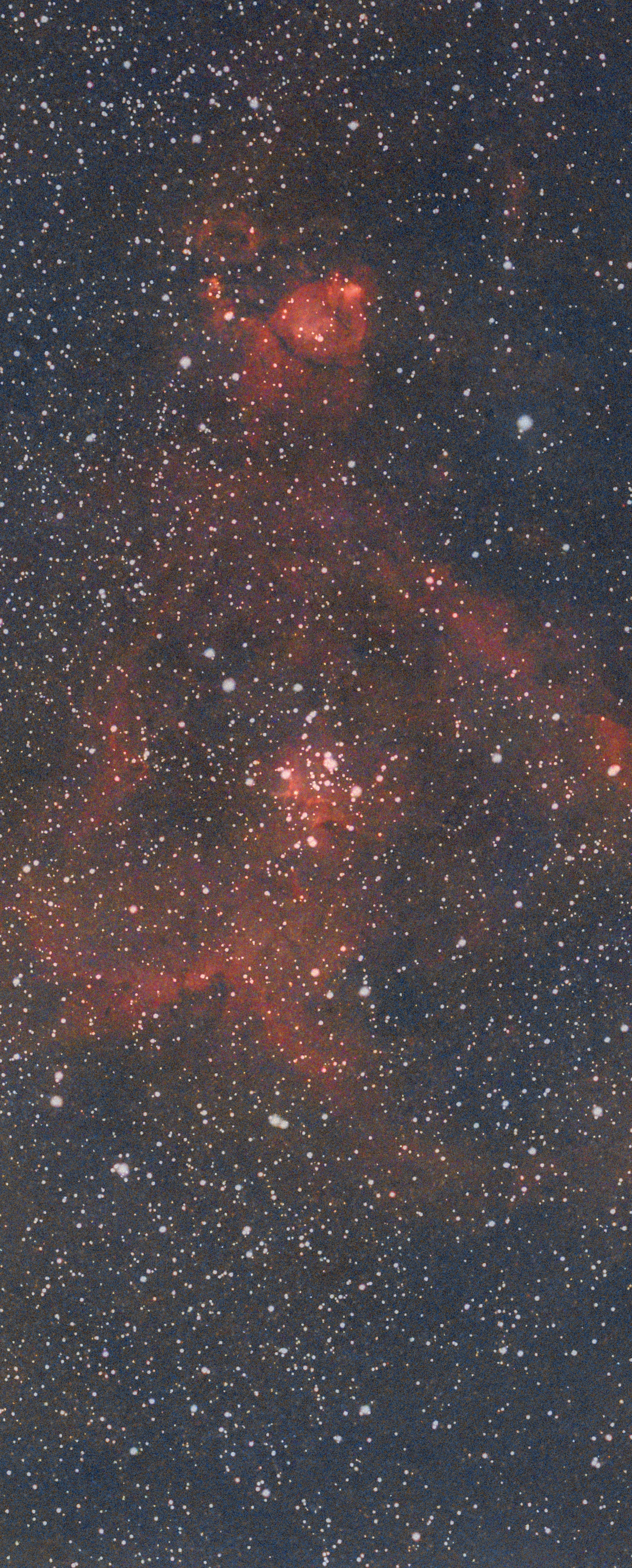 Heart Nebula: After editing